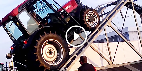 Case IH Quantum 75 F Ramp-Test
