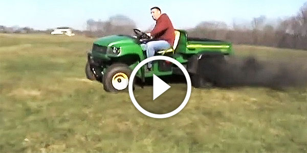 Turbocharged MONSTER Diesel John Deere Gator