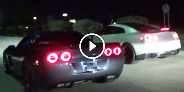 1500HP Corvette vs 1500HP GTR and 1150HP GTR