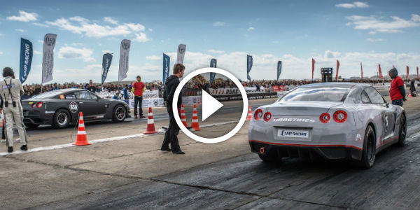2 fastest R35 GT-R's in Europe on 1-4 mile