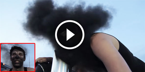 BREATHING Diesel Smoke