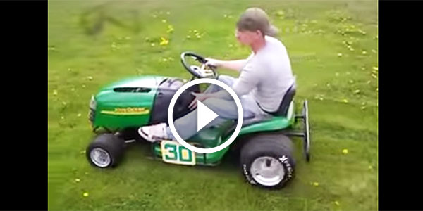John Deere Lawn Mower drift