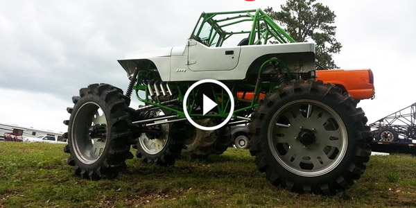 2000 horsepower farm jeep destroys WGMP