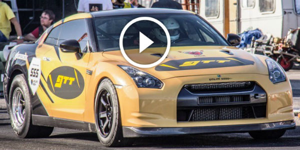 Fastest GT-R in Europe — 7.8 sec. @ 287 kmph
