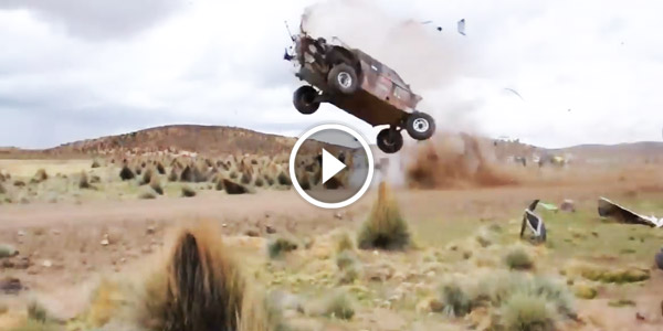 TREMENDO ACCIDENTE MATT CAMPBELL DAKAR 2015