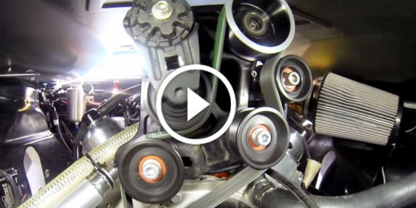 2012 327 Supercharged COPO Camaro Under Hood Maple Grove Raceway 2014 May 23 mp4