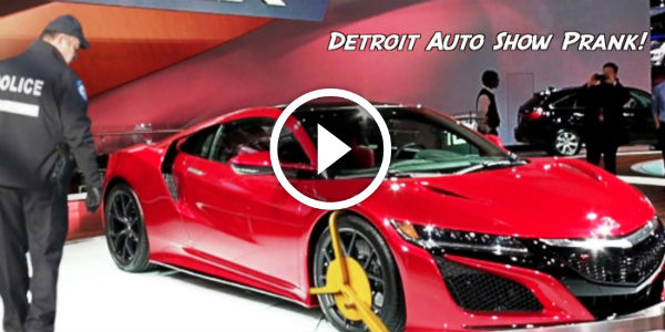 DETROIT AUTO SHOW PRANK!!