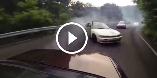 Drifting in Japan Roads
