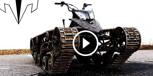 Mini Ripsaw UNREAL CRAZY VIDEO of the Most Kickass ATV EVER Built! Newest Vid never released