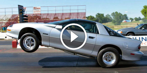 WHEELIE Camaro @ Street Car Takeover OKC!