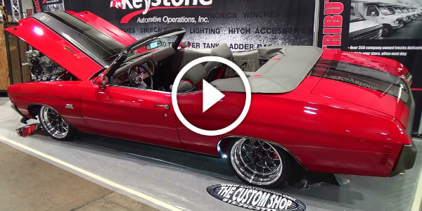 1970 Chevelle Convertible Pro Touring SEMA 2014
