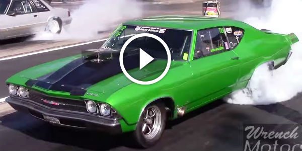 Nitrous Chevelle Overpowering the Track