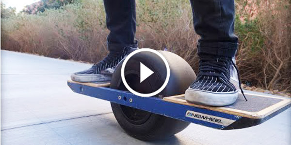 Riding the Onewheel at CES 2015