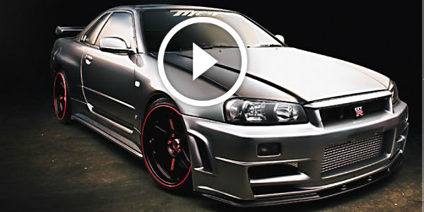 SP Engineering's Nissan R34 GTR! Crazy Acceleration! 1000awhp!