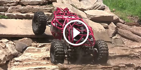 TIM CAMERON BREAKS IN ULTRA BOUNCER Off Road Buggy