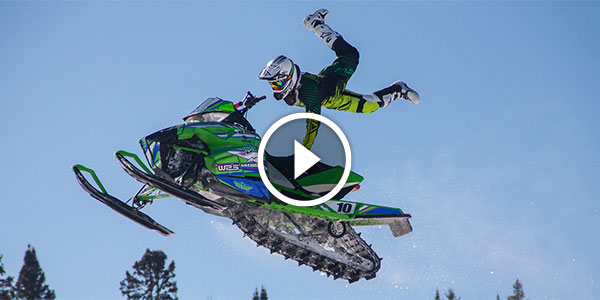 SnowMobile Jump