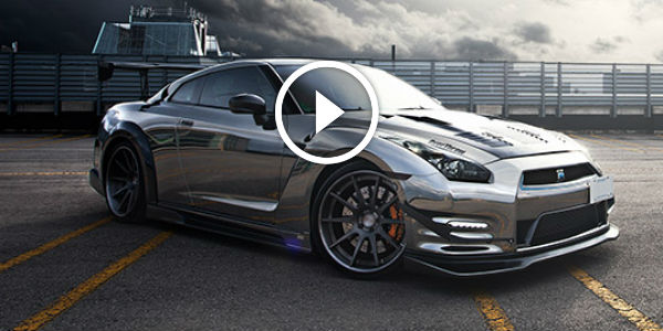 Black Chrome Nissan GTR Restyle It Restyleit.ca ADV1