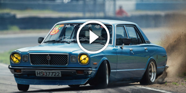 Drift King Nordschleife Nürburgring biggest Drift 2014 Fredrik Sørlie Toyota Cressida