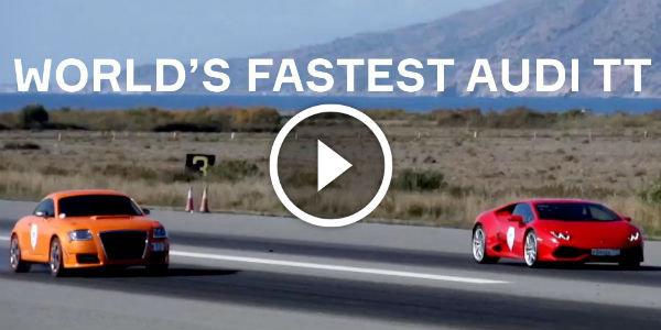 Fastest Audi TT in the world vs Huracan