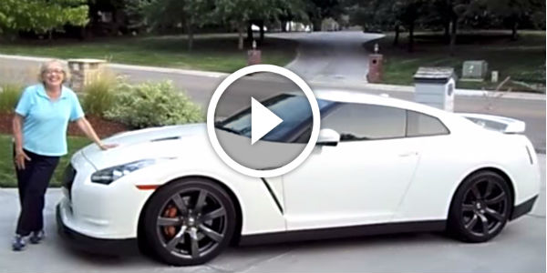 My Grandma see's the GT-R for the first time