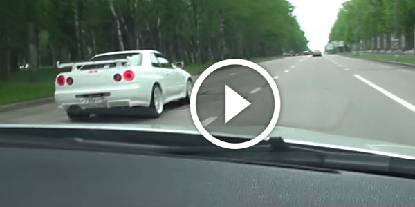 Nissan GT-R R35 HKS GT570 vs Nissan GT-R R34 800hp