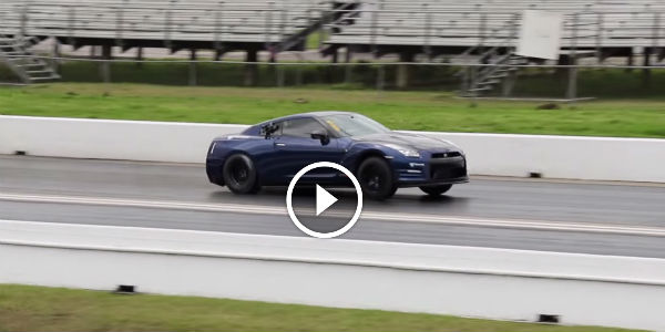 AMS Alpha 20 Nissan GT-R @ TX2K15 runs 8.4 @ 180 MPH Drag Racing 14 Mile