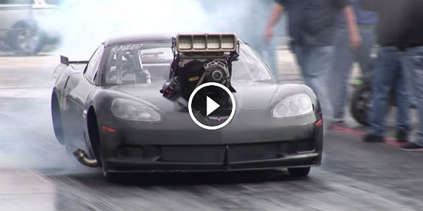 BAD ASS Blown C6 CORVETTE on Radial Tires!