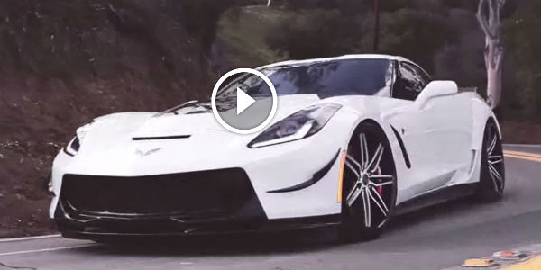 Corvette Stingray C7 Savini Wheels Prior-Design