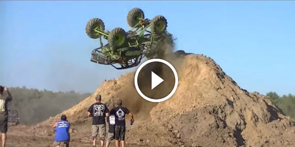 First mud truck back flip ever! Cory Rummell in Going Deep