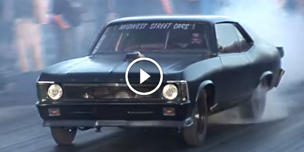 MURDER NOVA (Street Outlaws) vs The Goat - INSANE Triple Wheelie!