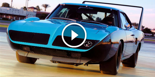 Nascar Tribute Plymouth Superbird with 800hp Built By Year One For The Barrett Jackson Auction