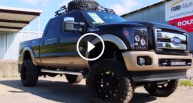 Lifted 2014 F250 King Ranch Superduty 8 Inch Pro Comp Lift - cl