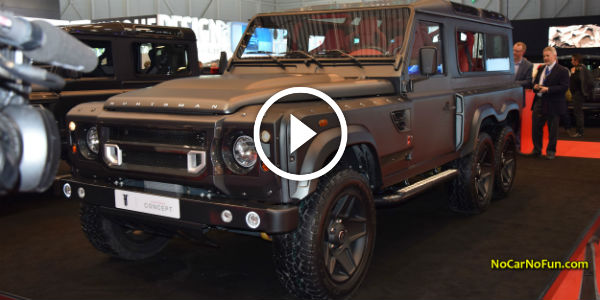 2015 Kahn Huntsman 6x6 Concept - 2015 Geneva Motor Show!