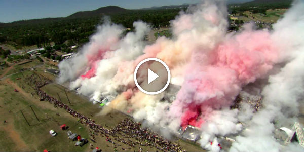 BEST BURNOUT EVER! SUMMERNATS GUINNESS WORLD RECORD BURNOUT!