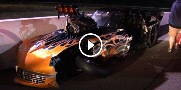 Blown Pro Mod SLAMS Wall at 150mph