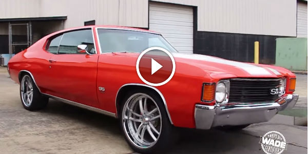 Butler Tire 1972 Chevelle SS on 20-inch Savini Wheels