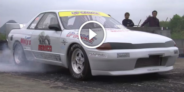 JAPAN RECORD!! TARGET BNR32 DRAG GT-R