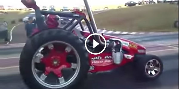 Twin Turbo Diesel Race Tractor