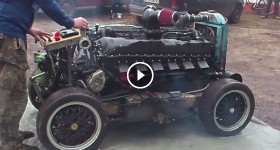 Rolls Royce Meteor engine