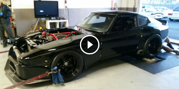 Datsun 240z 786rwhp dyno run