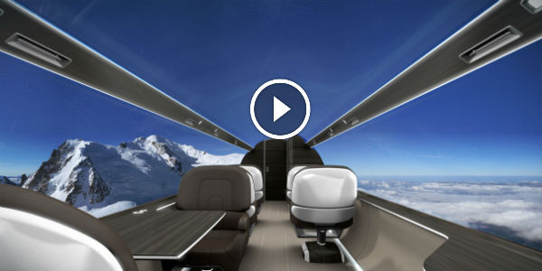 IXION Windowless Jet Concept