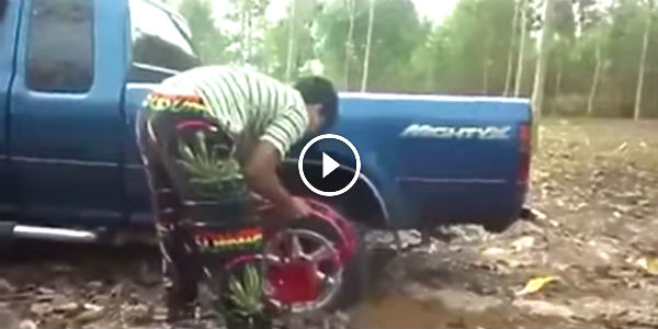 Incredible Invention Truck Stuck In Mud