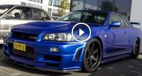 630bhp R34 Skyline GT-R Accelerations - Massive Turbo Sound