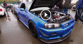 John's R34 GTR at the 2013 Nissan Fest