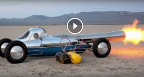 Worlds only Pulsejet lakester for sale on Ebay!