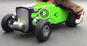 32 Ford Roadster Tot Rod Pro Street Drag Race Hot Rod Testing