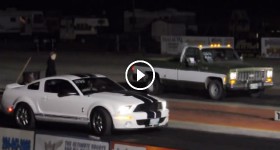 74 Chevy vs 08 GT500