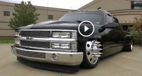 Bagged Chevy 3500 Dually - February 2013