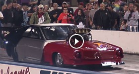 CRAZY Blown AMX Drag Racing SAVE