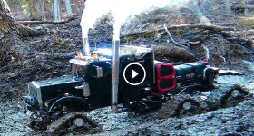 RC ADVENTURES - Muddy Tracked Semi-Truck 6X6 HD OVERKiLL & 4X4 BEAST MT on the Trail